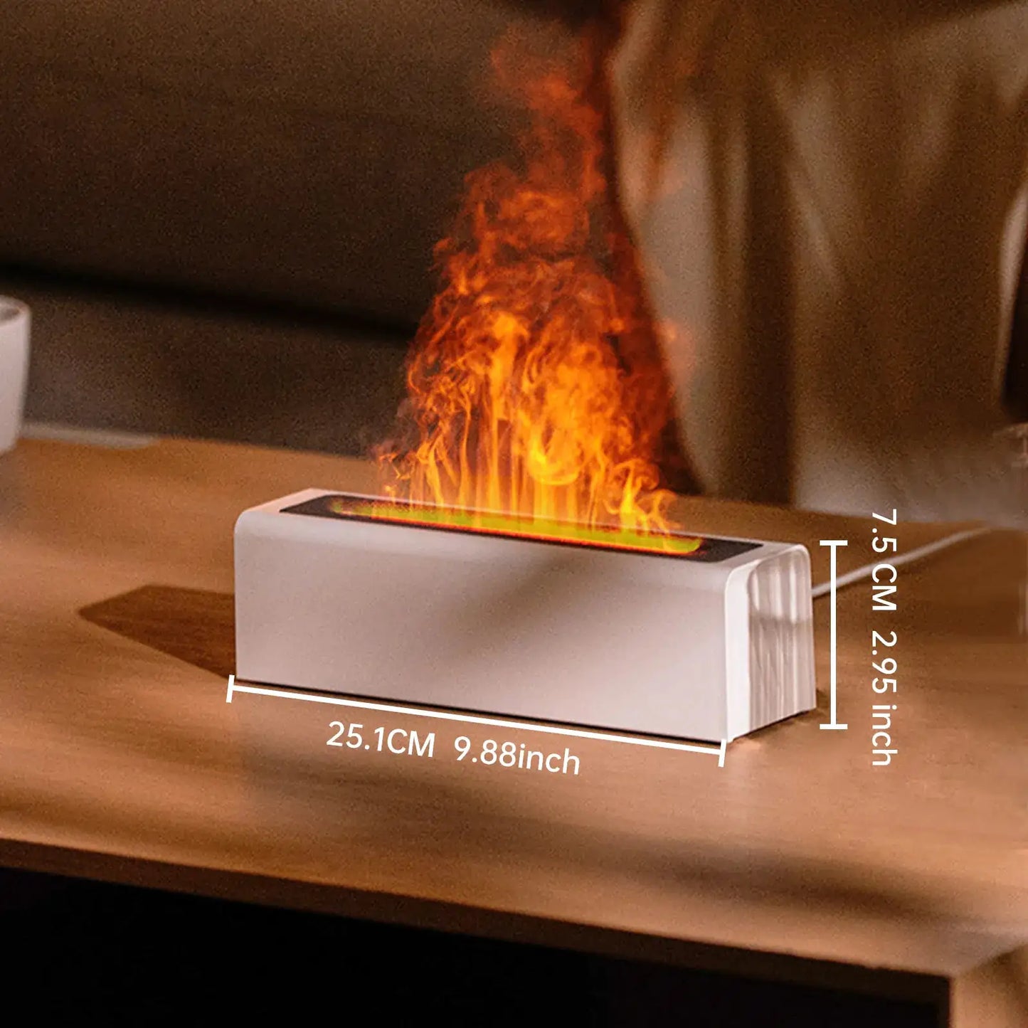 Smart Flame-Like Water Humidifier