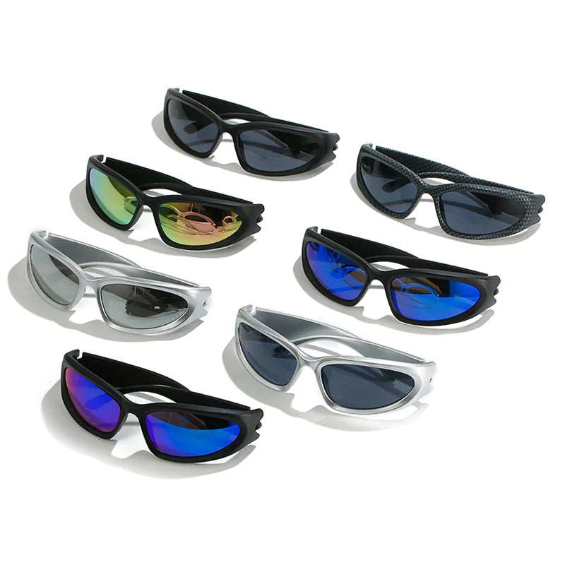 Rectangular Retro Sunglasses